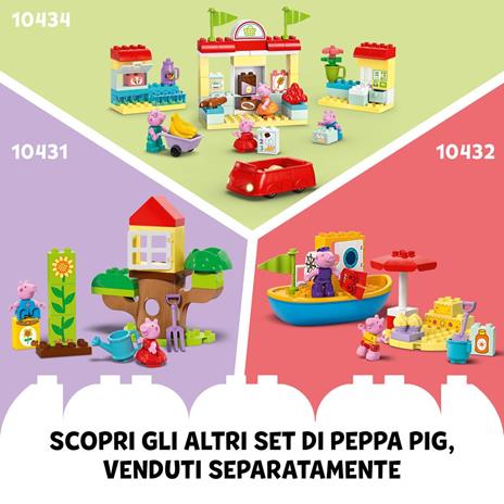 LEGO DUPLO 10433 La Casa del Compleanno di Peppa Pig, Giochi Creativi per Bambini 2+ Anni con 3 Personaggi, Playset Educativo - 6