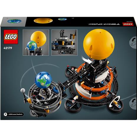 LEGO Technic 42179 Pianeta Terra e Luna in Orbita Giochi Spaziali per Bambini 10+ Sistema Solare da Costruire con Rotazione - 9