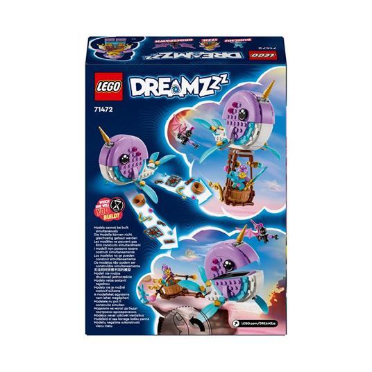 LEGO DREAMZzz 71472 La Mongolfiera-Narvalo di Izzie Animali Marini Giocattolo e Balena Trasformabile Salva Bunchu dal Mostro - 8