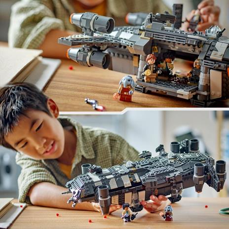LEGO Star Wars 75374 Onyx Cinder, Astronave Giocattolo dalla Serie TV Skeleton Crew, Giochi per Bambini 10+ con 5 Minifigure - 2