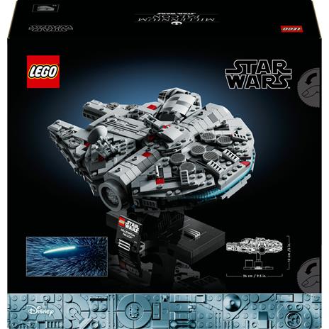 LEGO Star Wars 75375 Millennium Falcon Modellino da Costruire di Astronave per Adulti Idee Regalo Lui Lei Marito o Moglie - 9