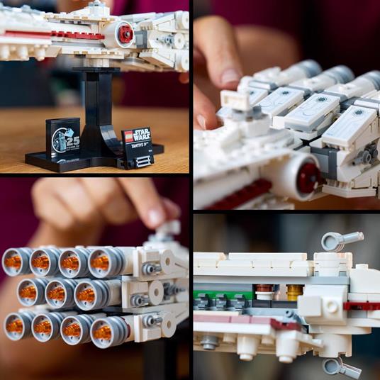 LEGO Star Wars 75376 Tantive IV, Modellino da Costruire di Astronave per Adulti, Idee Regalo per Lui, Lei, Marito o Moglie - 5