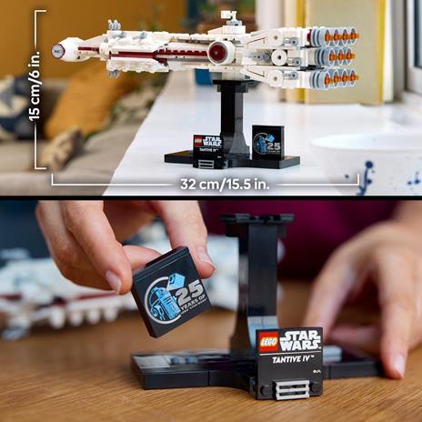 LEGO Star Wars 75376 Tantive IV, Modellino da Costruire di Astronave per Adulti, Idee Regalo per Lui, Lei, Marito o Moglie - 6