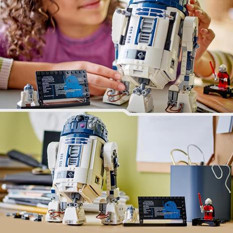LEGO Star Wars 75379 R2-D2, Modellino da Costruire di Droide con Parti Mobili e Accessori, Giochi Bambini 10+ con Minifigure - 6