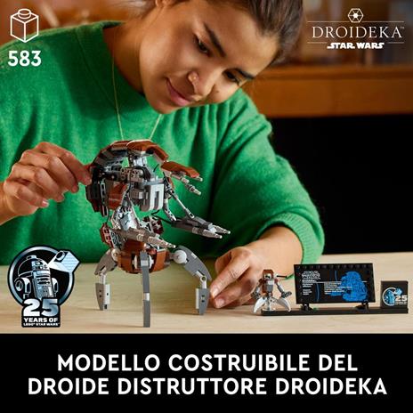 LEGO Star Wars 75381 Droideka, Droide Distruttore da Collezione per Adulti, Hobby Creativo, Idea Regalo per Lui, Lei e i Fan - 2