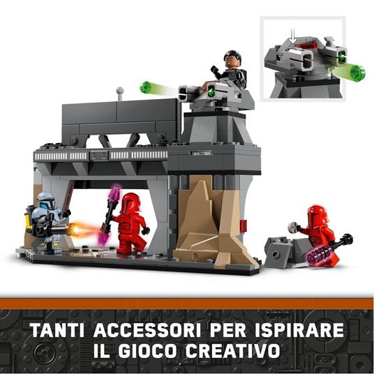 LEGO Star Wars 75386 Battaglia tra Paz Vizsla e Moff Gideon, Giochi d'Avventura per Bambini 7+ da Collezione con 4 Minifigure - 3