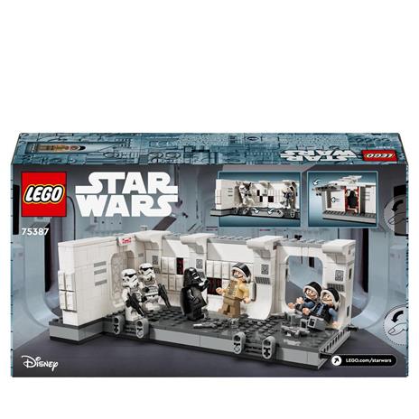 LEGO Star Wars 75387 Imbarco sulla Tantive IV Giochi Bambini 8+ Scena nell'Astronave Giocattolo da Costruire con Minifigure - 8