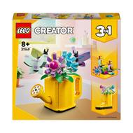 LEGO Creator 31149 3in1 Innaffiatoio con Fiori Finti Trasformabile in Stivale o in 2 Uccelli con Trespolo