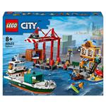 LEGO My City (60422). Porto e nave merci