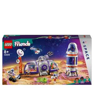 Giocattolo LEGO Friends 42605 la Base Spaziale su Marte e Razzo, Giochi per Bambini di 8+ Anni con 4 Mini Bamboline, Rover e Accessori LEGO