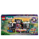 LEGO Friends 42619 Tour Bus delle Pop Star Giochi per Bambini 8+ Modello da Costruire di Autobus Giocattolo 4 Mini Bamboline