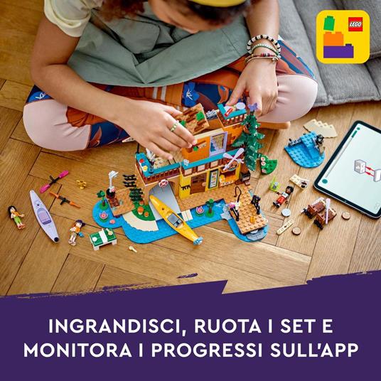 LEGO Friends 42626 Campo Avventura - Sport Acquatici, Giochi di Educativi per Bambini 7+ Anni con Molo e Campeggio Giocattolo - 7