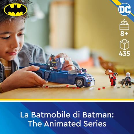 LEGO DC 76274 Batman con Batmobile vs. Harley Quinn e Mr. Freeze, Macchina Giocattolo del Supereroe, Gioco per Bambini 8+ - 2