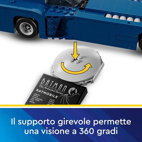 LEGO DC 76274 Batman con Batmobile vs. Harley Quinn e Mr. Freeze, Macchina Giocattolo del Supereroe, Gioco per Bambini 8+ - 5