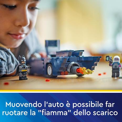 LEGO DC 76274 Batman con Batmobile vs. Harley Quinn e Mr. Freeze, Macchina Giocattolo del Supereroe, Gioco per Bambini 8+ - 7