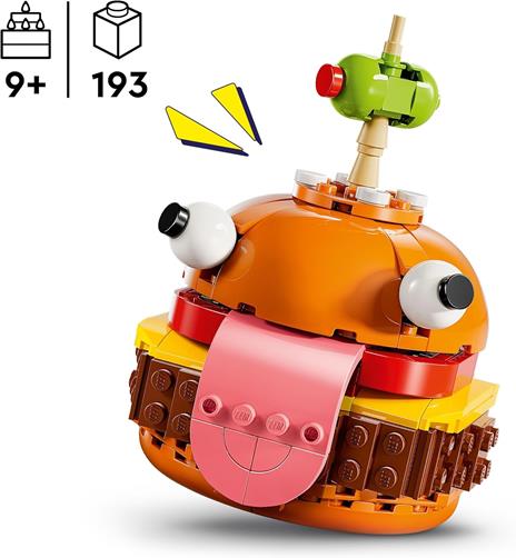 LEGO Fortnite 77070 Durrr Burger, Action Figure dell'Hamburger Giocattolo del Videogioco, Giochi per Bambini 9+ da Collezione - 2