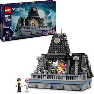 Giocattolo LEGO Wednesday 76781 Il Dormitorio di Mercoledì ed Enid, Casa Giocattolo con 4 Mini Bamboline, Giochi per Bambini 10+ Anni LEGO
