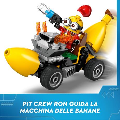 LEGO Cattivissimo Me 75580 I Minions e lAuto Banana, Macchina Giocattolo da Costruire, Giochi per Bambini 6+, Idea Regalo - 3