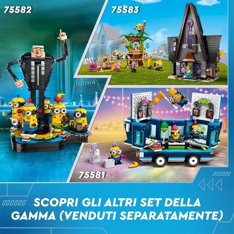 LEGO Cattivissimo Me 75580 I Minions e lAuto Banana, Macchina Giocattolo da Costruire, Giochi per Bambini 6+, Idea Regalo - 6
