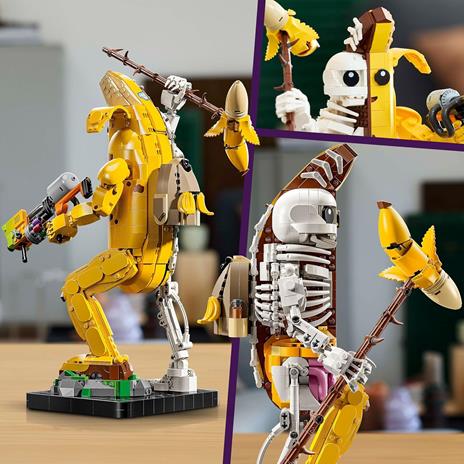 LEGO Fortnite 77072 Bananita Sbucciata, Personaggio della Banana per Adulti da Collezione, Regalo Creativo per Uomo o Donna - 3