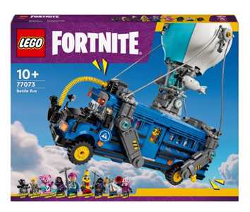 Giocattolo LEGO Fortnite 77073 Bus della Battaglia, Autobus Giocattolo da Costruire con 10 Personaggi, Giochi Bambini 10+ da Collezione LEGO