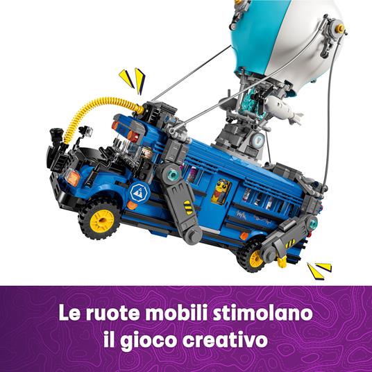 LEGO Fortnite 77073 Bus della Battaglia, Autobus Giocattolo da Costruire con 10 Personaggi, Giochi Bambini 10+ da Collezione - 2