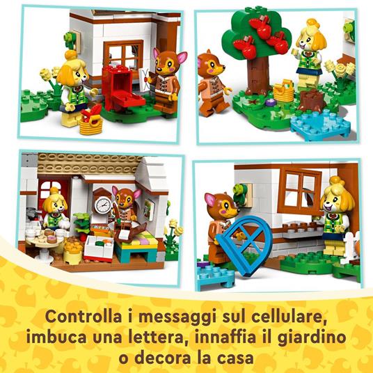 LEGO Animal Crossing 77049 Benvenuta, Fuffi! Casa Giocattolo da Costruire, Giochi Creativi per Bambini 6+ con 2 Personaggi - 4