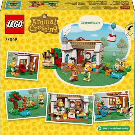 LEGO Animal Crossing 77049 Benvenuta, Fuffi! Casa Giocattolo da Costruire, Giochi Creativi per Bambini 6+ con 2 Personaggi - 9