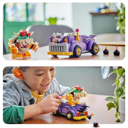 LEGO Super Mario 71431 Pack di Espansione Il Bolide di Bowser, Giochi Bambini 8+ Anni con Personaggio e Macchina Giocattolo - 2