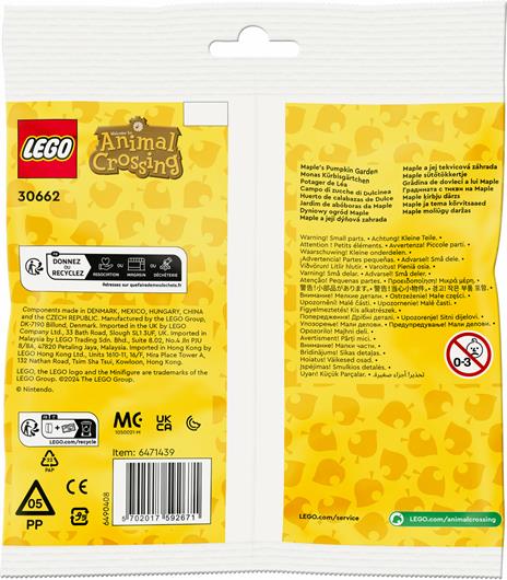 LEGO 30662 Animal Crossing Campo di zucche di Dulcinea - 3