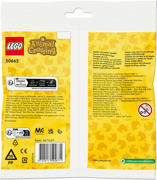 LEGO 30662 Animal Crossing Campo di zucche di Dulcinea - 3