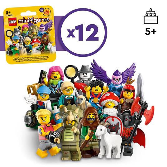 LEGO 71045 Minifigures Serie 25, Personaggi da Collezione, Idea Regalo per Bambini 5+ Anni, Scatola con 1 di 12 Figure a Caso - 3