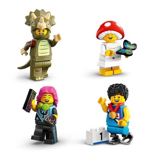 LEGO 71045 Minifigures Serie 25, Personaggi da Collezione, Idea Regalo per Bambini 5+ Anni, Scatola con 1 di 12 Figure a Caso - 4