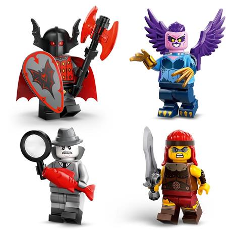 LEGO 71045 Minifigures Serie 25, Personaggi da Collezione, Idea Regalo per Bambini 5+ Anni, Scatola con 1 di 12 Figure a Caso - 5