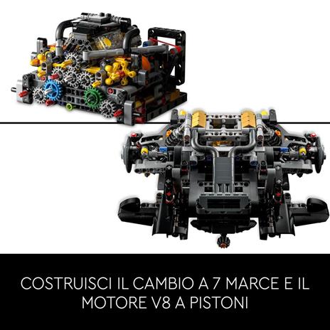 LEGO Technic 42172 McLaren P1 Modellino di Auto Sportiva da Costruire, Hobby Creativo per Adulti, Regalo per Uomo o Donna - 3