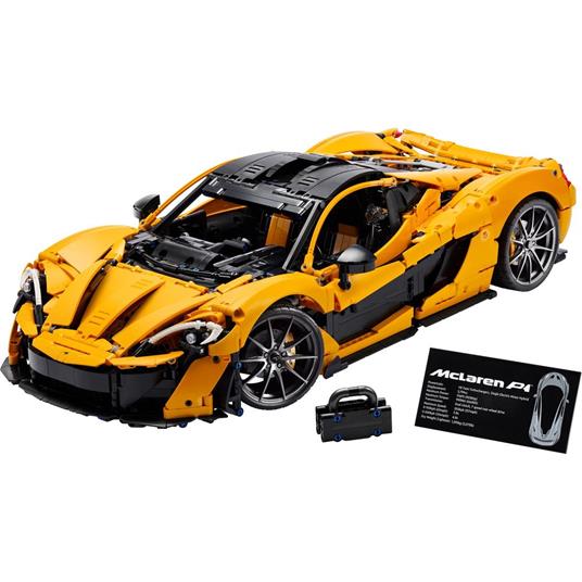 LEGO Technic 42172 McLaren P1 Modellino di Auto Sportiva da Costruire, Hobby Creativo per Adulti, Regalo per Uomo o Donna - 8
