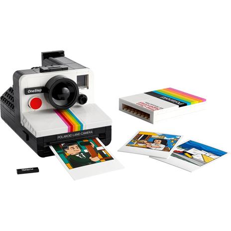 LEGO Ideas Fotocamera Polaroid OneStep SX-70 21345 Modellismo da Costruire per Adulti, Regali Creativi, Oggetti da Collezione - 7