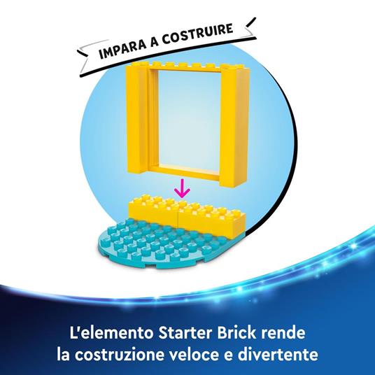 LEGO | Disney 43235 Il Palcoscenico Musicale di Ariel, Giochi Creativi per Bambini 4+ con 2 Personaggi Iconici, Idea Regalo - 4