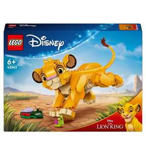 Giocattolo LEGO Girls Disney Classic (43243). Simba, il cucciolo del Re Leone LEGO