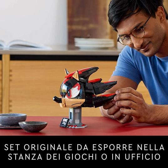 LEGO Sonic 77000 Shadow the Hedgehog, Kit Modellismo per Adulti da Collezione dal Noto Videogioco, Idea Regalo per Uomo e Donna - 6
