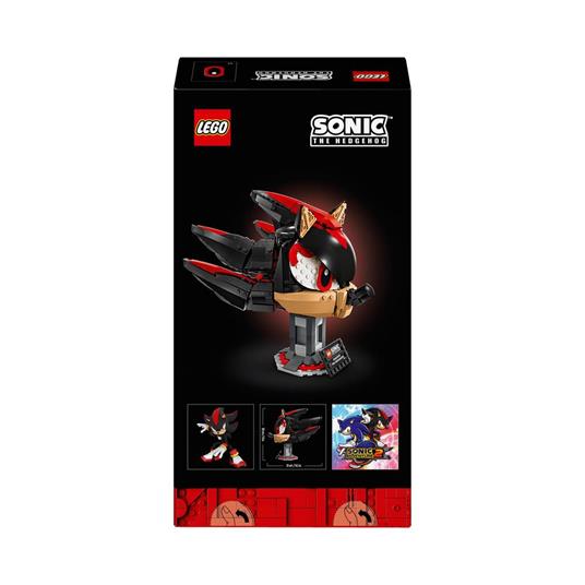 LEGO Sonic 77000 Shadow the Hedgehog, Kit Modellismo per Adulti da Collezione dal Noto Videogioco, Idea Regalo per Uomo e Donna - 8