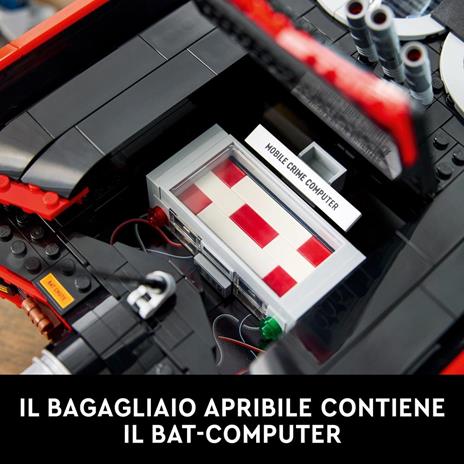 LEGO DC 76328 Batman: Batmobile Classic TV Series, Kit Modellismo da Collezione per Adulti, Idea Regalo Fan del Supereroe - 4