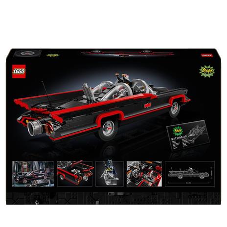 LEGO DC 76328 Batman: Batmobile Classic TV Series, Kit Modellismo da Collezione per Adulti, Idea Regalo Fan del Supereroe - 8
