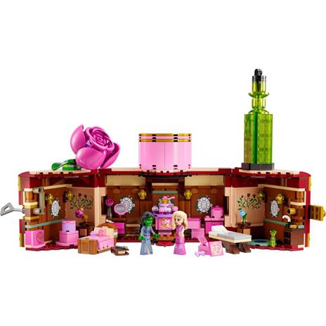 LEGO Wicked 75683 Il Dormitorio di Glinda ed Elphaba, Giochi di Fantasia Bambini 8+, Baule Apribile con 2 Personaggi del Film - 8