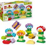 LEGO DUPLO 10444 Giardino e Fiori Creativi, Giochi Educativi per l'Apprendimento dei Numeri Bambini 2+ con Animali Giocattolo
