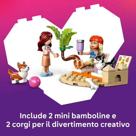 LEGO Friends 42641 Avventure Canine su Windskate e Sidecar, Giochi di Ruolo per Bambine 6+ con Personaggi e Cani Giocattolo - 4