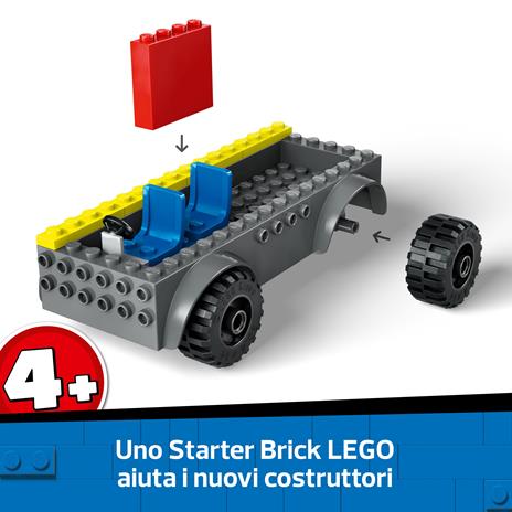 LEGO City 60463 Autopompa con Scala, Camion Giocattolo dei Pompieri con 2 Minifigure, Giochi Educativi per Bambini da 4 Anni - 2