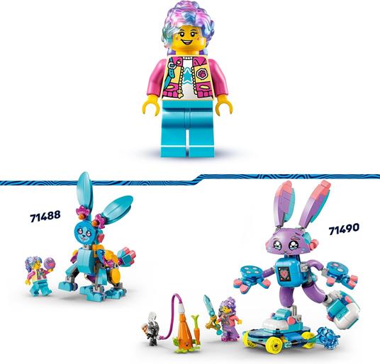 LEGO DREAMZzz 71488 Avventure Animali Creative di Bunchu, Giochi per Bambini 7+, Coniglio Giocattolo Trasformabile 20 in 1 - 4