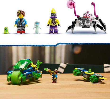 LEGO DREAMZzz 71491 Il Fuoristrada da Corsa di Mateo e Z-Blob, Giochi 3in1 Trasformabili Bambini 8+, Veicolo o Auto o Moto - 4