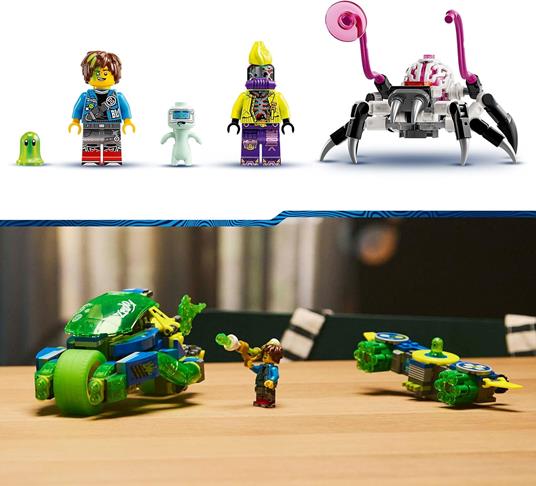LEGO DREAMZzz 71491 Il Fuoristrada da Corsa di Mateo e Z-Blob, Giochi 3in1 Trasformabili Bambini 8+, Veicolo o Auto o Moto - 4